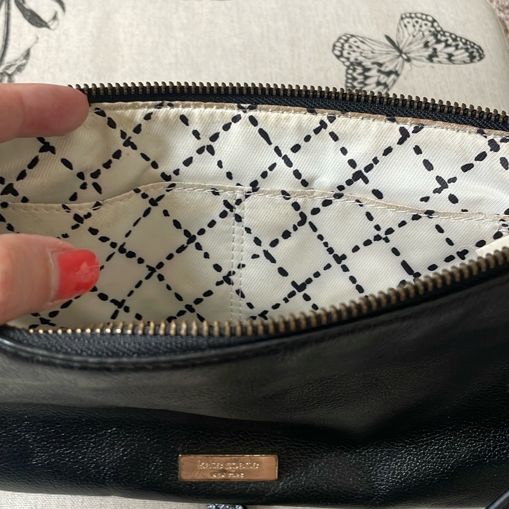 Kate Spade Villabella Celina Black Leather Crossbody - Picture 8 of 10
